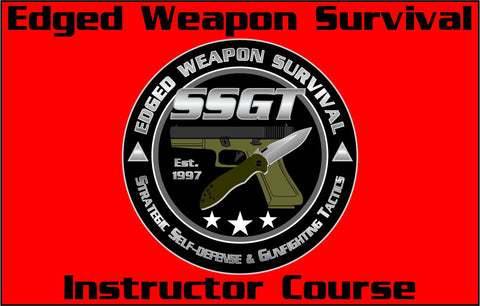 24-A05-DTEWF: 24-hour SSGT Edged Weapon Survival Instructor Course in Rogers, AR (May '24)